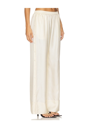 Alexander Wang Mid Rise Pant in Ivory. Size S. Also in M.