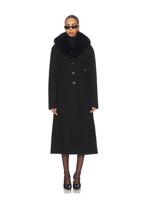 ALL THE WAYS Nettie Coat in Black. Size S. Also in L, XS, XXS.