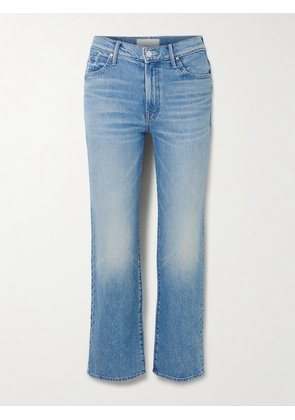 Mother - The Kick It Ankle Mid-rise Bootcut Jeans - Blue - 24,25,26,27,28,29,30,31,32