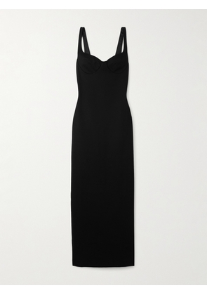 SIMKHAI - Cabot Scuba Maxi Dress - Black - US0,US2,US4,US6,US8,US10,US12