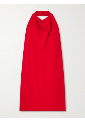 Valentino Garavani - Draped Silk-cady Mini Dress - Red - IT36,IT38,IT40,IT42,IT44,IT46