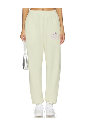 Boys Lie Pastel Me Kimmy Sweatpants in Yellow. Size M. Also in XS, S, L, XL.