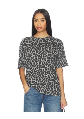 ANINE BING Cohen Tee in Grey. Size M. Also in XS, S.