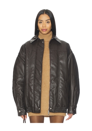 Aniye By Carly Bomber in Brown. Size M. Also in XXS, XS, S, L.