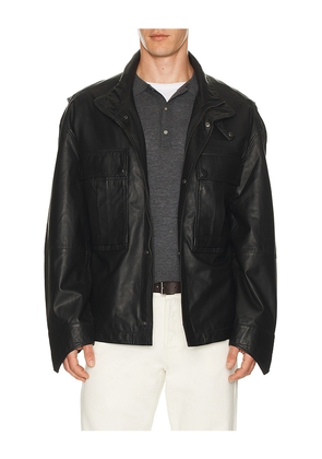 ALLSAINTS Halton Jacket in Black. Size M. Also in S, L, XL/1X.