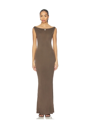 BUCI Heron Dress in Brown. Size M. Also in L, S, XS.