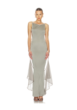 BUCI Bronte Dress in Grey. Size S. Also in L, XS.