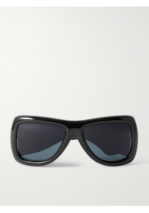 SAINT LAURENT EYEWEAR - Sl 902 Howl D-frame Acetate Sunglasses - Black - One size
