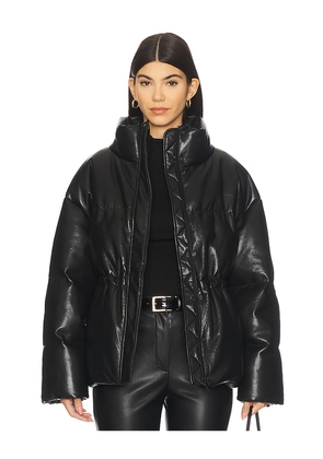 ANINE BING Oslo Puffer in Black. Size M. Also in L, S, XS.