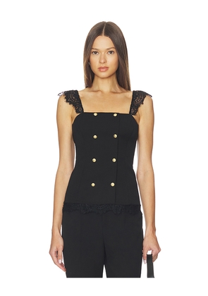 CAMI NYC Deanna Top in Black. Size 12. Also in 0, 2, 4, 6, 8.