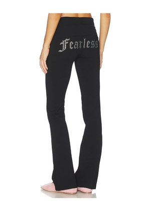 GUIZIO x REVOLVE x Le Sserafim Foldover Pant in Black. Size M. Also in XS, S, L, XL.