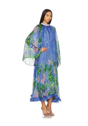 CeliaB Earth Dress in Blue. Size M. Also in S, XS.