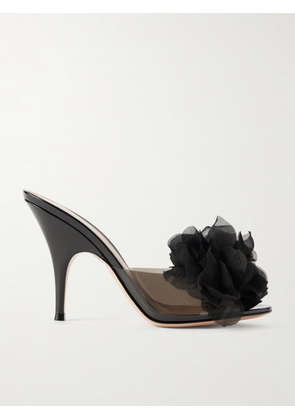 Gianvito Rossi - Embellished Pvc Sandals - Black - IT36,IT36.5,IT37,IT37.5,IT38,IT38.5,IT39,IT39.5,IT40,IT40.5,IT41,IT41.5,IT42