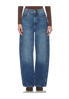 DL1961 Taylor High Rise Relaxed Barrel Jeans in Blue. Size 23. Also in 26, 24, 25, 27, 28, 29, 32, 33, 34.