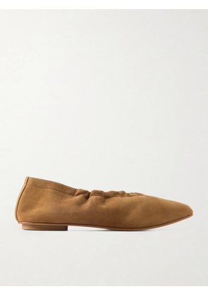 Le Monde Béryl - Mica Suede Ballet Flats - Brown - IT35,IT35.5,IT36,IT36.5,IT37,IT37.5,IT38,IT38.5,IT39,IT39.5,IT40,IT40.5,IT41,IT41.5,IT42