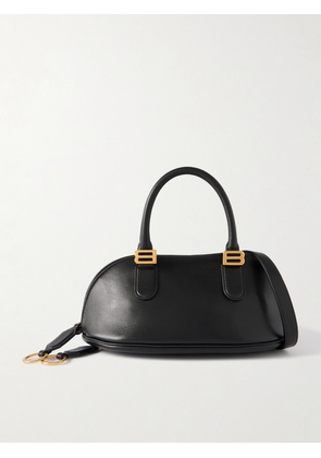 Balenciaga - Bolero Embellished Leather Shoulder Bag - Black - One size