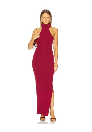 ALL THE WAYS Matilda Maxi Dress in Wine. Size M. Also in XS, S, L.