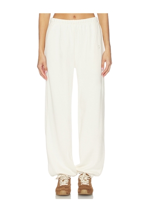 Eterne Boyfriend Pocket Sweatpant in Cream. Size S. Also in M.