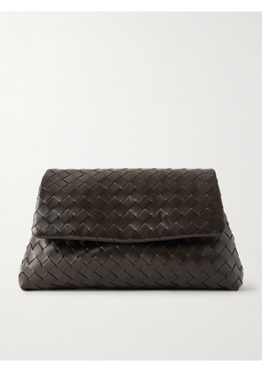 Bottega Veneta - Intrecciato Leather Shoulder Bag - Brown - One size
