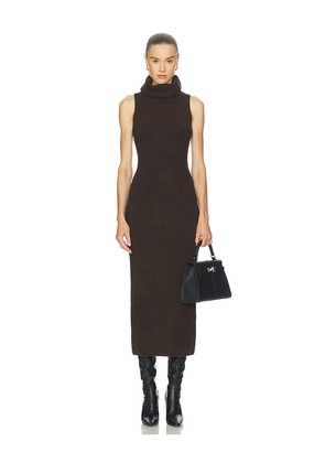 Camila Coelho Noel Maxi Dress in Brown. Size M. Also in S.