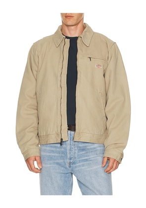 Dickies Canvas Painter Jacket in Beige. Size M. Also in L, S.