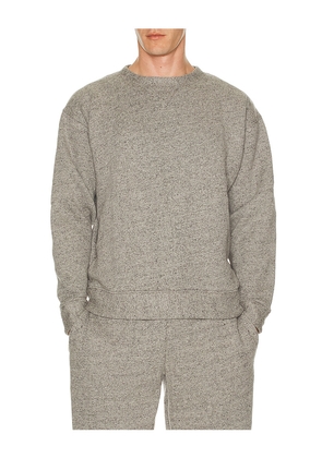 Asher Kane Crewneck Sweater in Grey. Size M. Also in S, L, XL/1X.