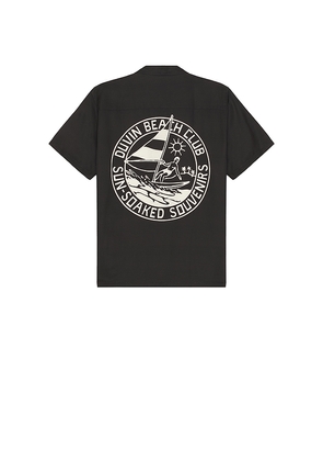 Duvin Design Souvenir Buttonup Shirt in Black. Size M. Also in S, L.