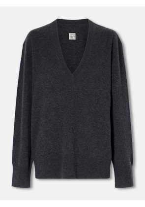 TOTEME - Cashmere Sweater - Gray - xx small,x small,small,medium