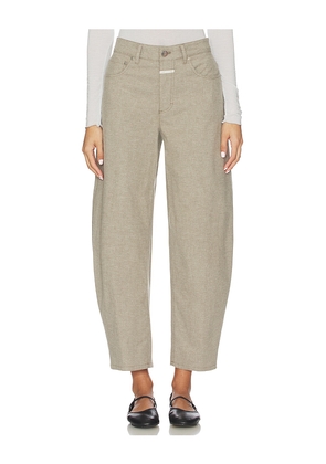 CLOSED Jazzie Horseshoe Jeans in Grey. Size 25. Also in 27, 30, 31.