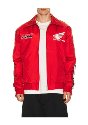 CPTN Apparel Crew Chief Jacket in Red. Size M. Also in L, S, XL/1X.