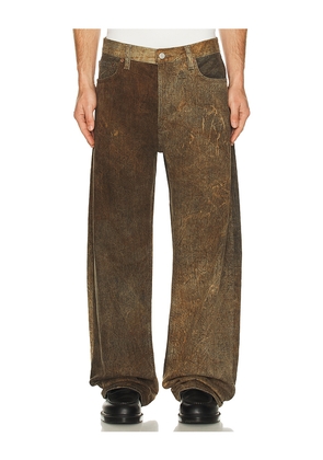 AGOLDE Afton Jean in Brown. Size 30. Also in 29, 31, 34, 36.