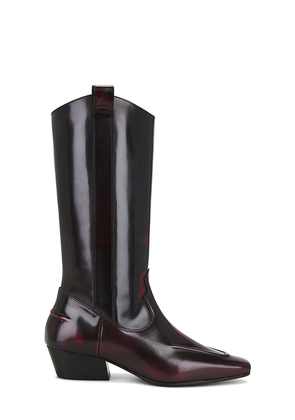 ALOHAS Chase Boot in Burgundy. Size 36. Also in 35, 37, 38, 39, 40.
