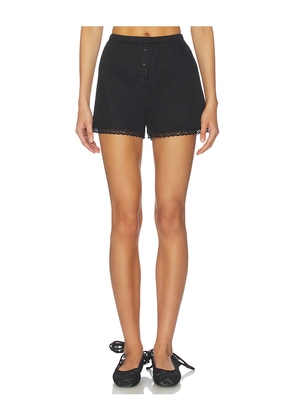 Cou Cou Intimates The Boxer in Black. Size S. Also in XS, XL, XXL.