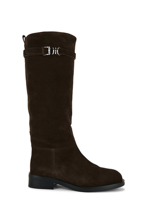 BLACK SUEDE STUDIO Ashley Boot in Brown. Size 37. Also in 36, 38, 39, 41.