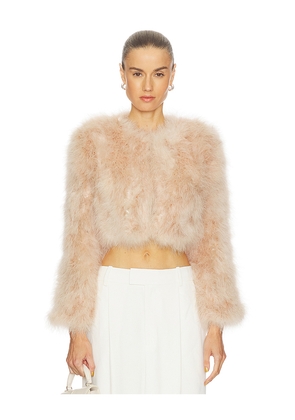 Bubish Manhattan Crop Jacket in Cream. Size XS/S. Also in M/L.