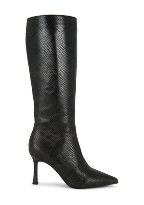 BLACK SUEDE STUDIO Draya 80 Boot in Brown. Size 38. Also in 37, 39, 40, 41.