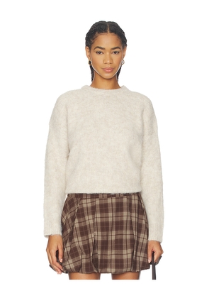 ASTR the Label Selbie Sweater in Cream. Size M. Also in XS, S, L, XL.