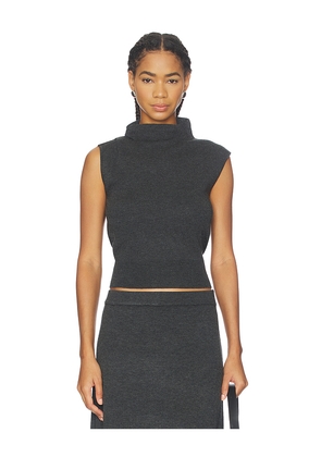 ASTR the Label Deora Sweater in Charcoal. Size S. Also in XL, XS.