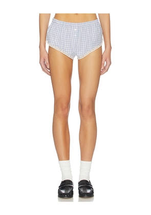 Cou Cou Intimates The Boxette in Blue. Size M. Also in S, XS, L, XXL.