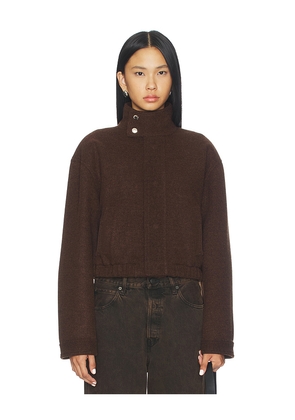 ALL THE WAYS Calen Jacket in Chocolate. Size M. Also in L, S, XL, XS, XXS.