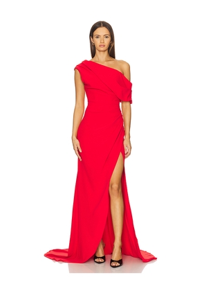 ELLIATT Isadora Gown in Red. Size M. Also in S, XS, XXL.