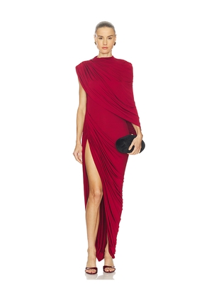Camila Coelho Alondra Maxi Dress in Red. Size M. Also in S, XXS.