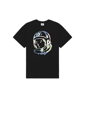Billionaire Boys Club Helmet Split Tee in Black. Size M. Also in S, XL/1X.