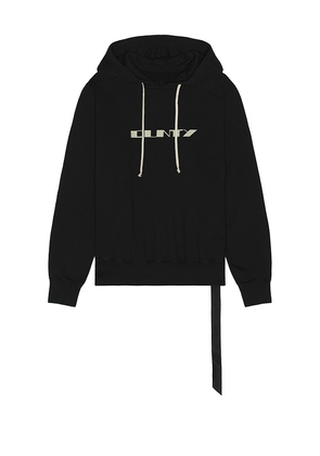 DRKSHDW by Rick Owens Oversized Hoodie in Black in Black. Size M. Also in L.