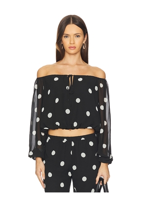 Amanda Uprichard x REVOLVE Dallas Top in Black. Size M. Also in L, S, XS.