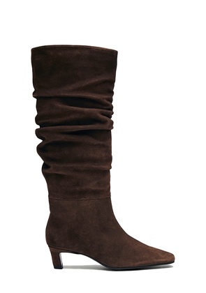 ALOHAS Kalila Suede Boot in Brown. Size 37. Also in 36, 38, 39, 40, 41.