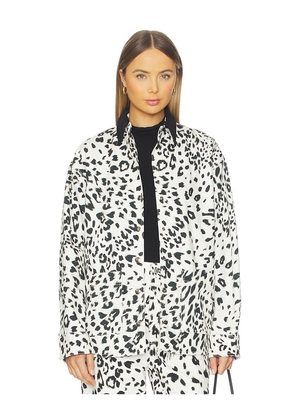 Des Phemmes Workwear Shirt in Black,White. Size 40/S. Also in 38/XS, 42/M.