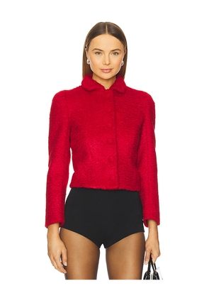 Des Phemmes Jacket in Red. Size 40/S. Also in 38/XS, 44/L.