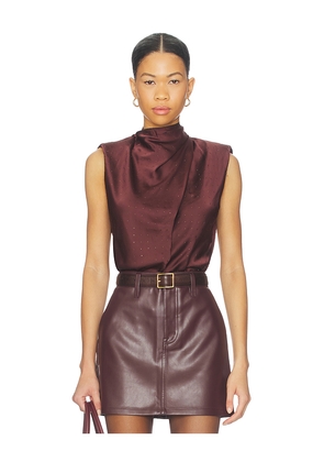 ASTR the Label Inaya Top in Brown. Size M. Also in L, S, XS.