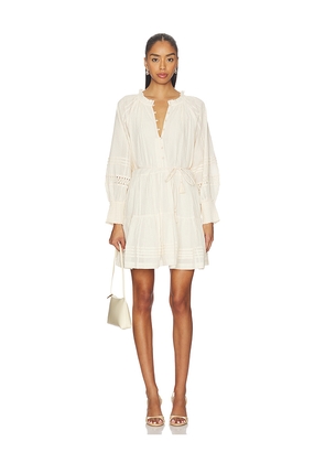 Cleobella Meadow Mini Dress in Cream. Size M. Also in XS, S.
